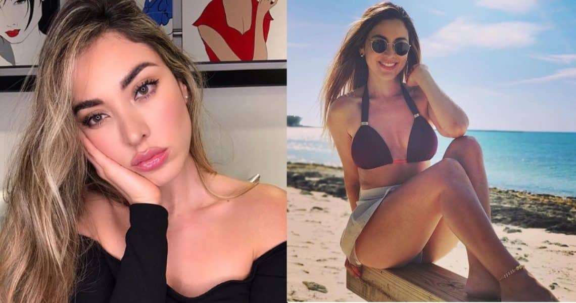 Con body de hilo que se le “tragó”, Julieth Mejía mostró que es de talla grande