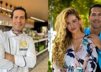 Gregorio Pernía lleva 15 años hipnotizado por la belleza de su esposa Erika Rodriguez, la santandereana que lo tiene enamorado