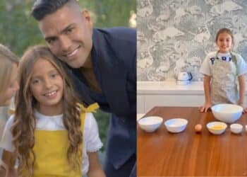 Dominique, la hija de Falcao García se destacó por su habilidades culinarias sorprendió a todos con una receta muy colombiana