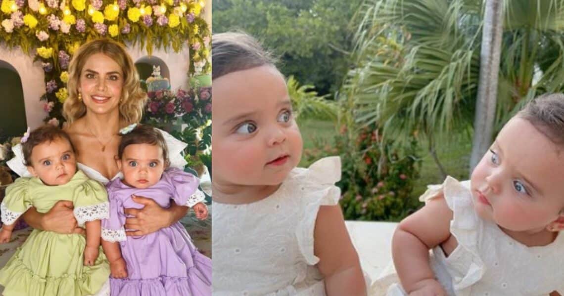 Según Adriana Lucía, su esposo y ella están muy felices por sus dos hijas, que son las bebés más lindas de Colombia