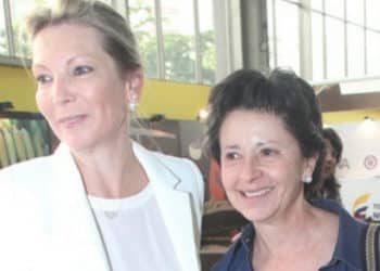 Lina Moreno de Uribe y María Clemencia Rodríguez de Santos. Foto: Jetset.com.co