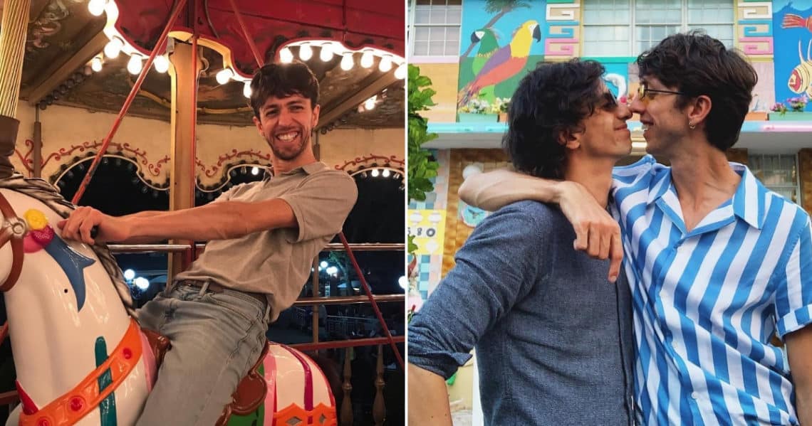 El cantante Esteman presentó a su novio Jorge Caballero, con quien vive un “amor libre”