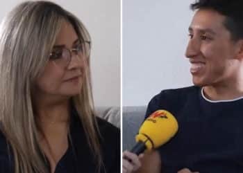 “No, no, no”: Egan Bernal a Vicky Dávila por pedirle una camiseta del Tour