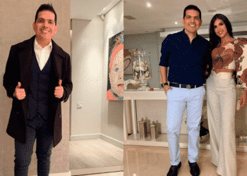 Peter Manjarrés presumió cuerpazo de su mujer
