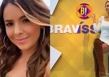 Sandra Mazuera posó sin nada por debajo en la cama