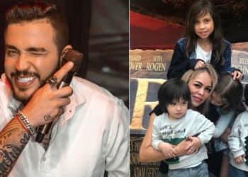 Jessi Uribe pasó Navidad junto a sus hijos y exesposa