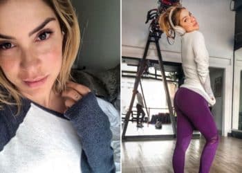 Valentina Lizcano presumió su abdomen en top y dejó ver un detalle "extraño" en su piel