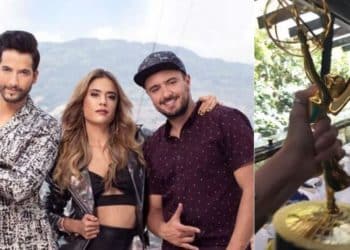 A Carolina Ramírez "se le subió a la cabeza" el Emmy de 'La Reina del Flow'
