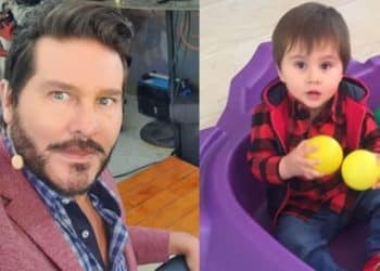 Sobreprotector o padre ejemplar: El traje que Marcelo Cezán le pone a su hijo para salir