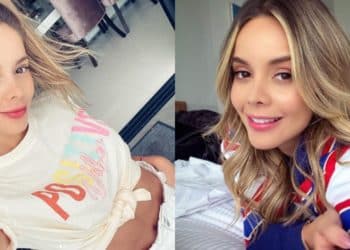 Alejandra Buitrago se desabotonó la blusa y dejó ver un escote de infarto