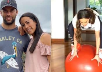 Tremenda caída del esposo de Mariana Pajón al aceptar reto de Valerie Domínguez