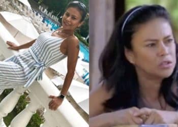 Adriana Ricardo acaparó miradas y se le notan los años
