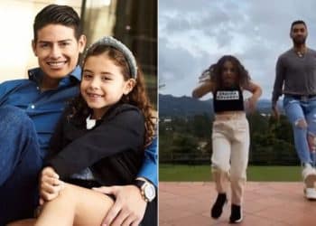 Salomé Rodríguez la sacó del estadio enseñándole sus pasos al hijo de Juan Pablo Ángel