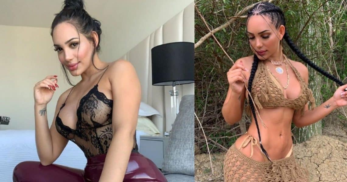 Andrea Valdiri posó en hilo y sus pompas se vieron extrañas