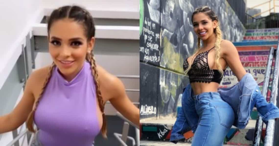 Paola Usme salió sin ropa y con body paint