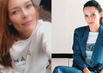 Carolina Acevedo usó camisa que dejó ver su ropa interior