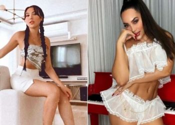 Aída Victoria intentó bailar como Andrea Valdiri