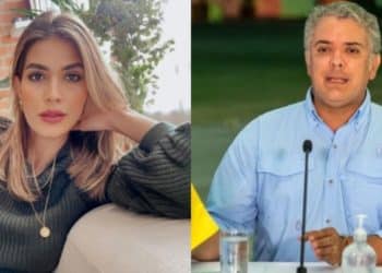 Gabriela Tafur hizo el oso por defender a Duque