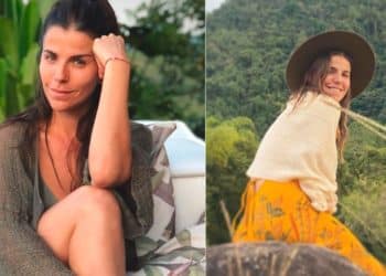 Maria Fernanda Yepes poso en traje de bano y muchos le vieron barriguita