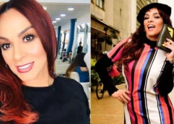 Endry Cardeño evocó a Laisa al posar muy maquillada y con escote