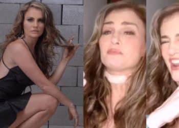 Aura Cristina Geithner demostró su talento como cantante