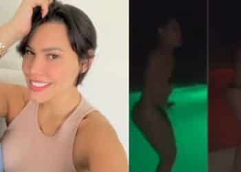 Ana del Castillo las batió en diminuto bikini y qué talento