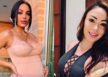 Andrea Valdiri mostró su admiración por Daneidy Barrera