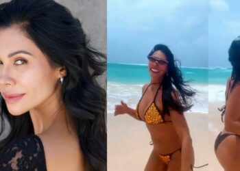 Martha Isabel Bolaños le metió salsa choque al cuerpo en bikini