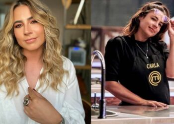 Carla Giraldo exploró su seducción con ropa interior negra y está pasada… de linda
