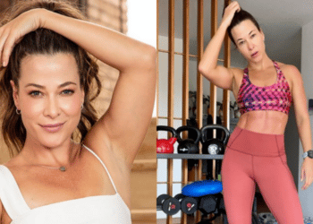Una "cuarentona" seductora: Estefanía Borges cautivó con su cuerpazo en traje de baño