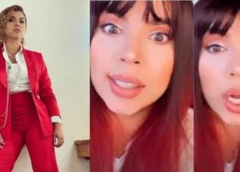 A Liss Pereira se le metió la personalidad de una paisa peliroja