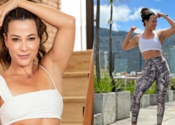 Casta cartagenera: Estefanía Borge bailó champeta en panty, con sus muslos de acero