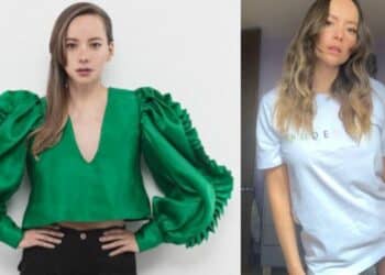 “Ave María”: Angélica Blandón sacó picardía y hasta se le asomaron los “cucos” blancos