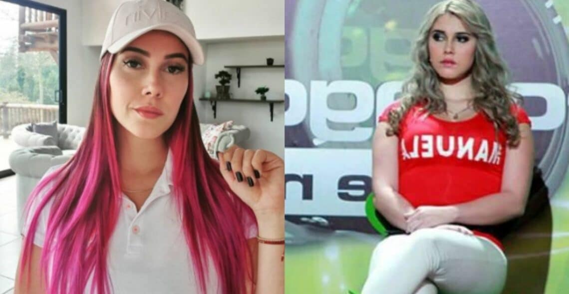 Arrodillada, Manuela Gómez exhibió su esbeltez en body y hasta destacaron sus pompas