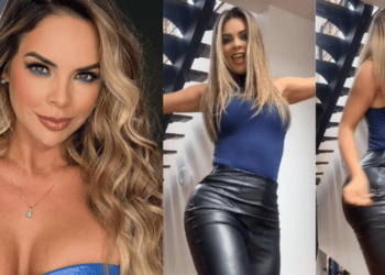 Alejandra Serje menó sus pompas al ritmo de la música y se ganó varios piropos