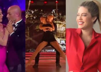 Lorna Cepeda sacó "sabor colombiano" y se robó el show en TV, ¿lleva la batuta bailando?