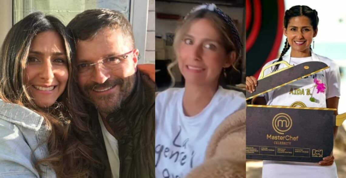 Aida Bossa y la escena de celos que le montó su esposo por MasterChef