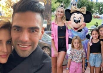 ¿Cuántos hijos tiene Lorelei Tarón con Falcao y quiénes son?