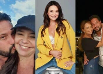 Natasha Klauss comenzó su historia de amor con su esposo por un tapete