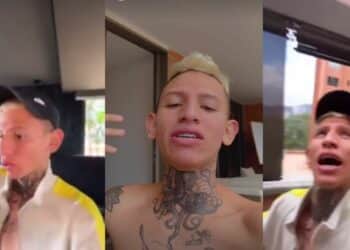 La liendra aburrido con la gotera que tiene su millonario apartamento