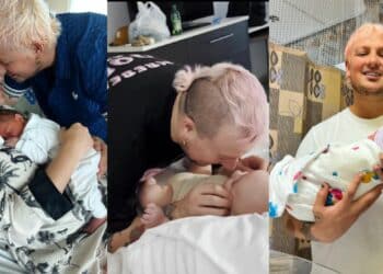Pablo Mejía y Stephania Stegman dejan ver por primera vez a su hijo