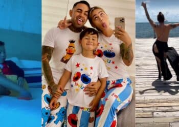 Cintia Cossio respondió a las críticas por la reacción de Thiago al ver su atuendo de playa