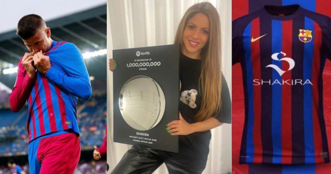 El motivo por el que Piqué debería usar camiseta con el logo de Shakira