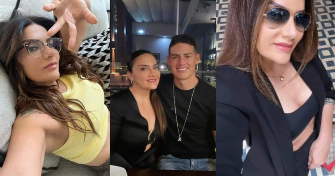 Las fotos de la mamá de James Rodríguez que causaron furor en las redes