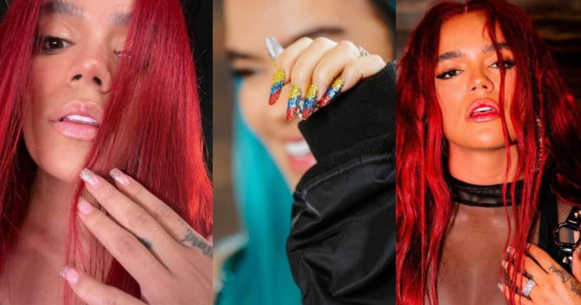Karol G es la reina del arte de las uñas; aquí están sus diseños más geniales