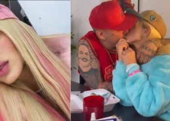 Lina Arroyave sorprendió a sus seguidores cuando se hizo un tatuaje en la cara en honor a su novio