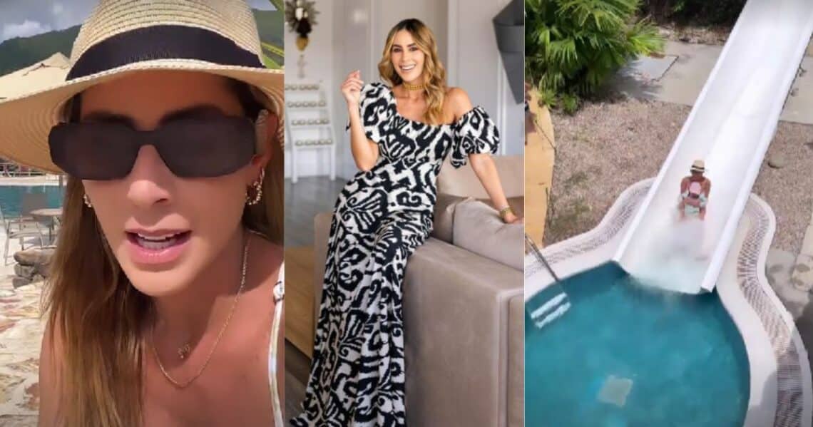 Video l Carolina Soto sufre un accidente mientras comparte con su familia