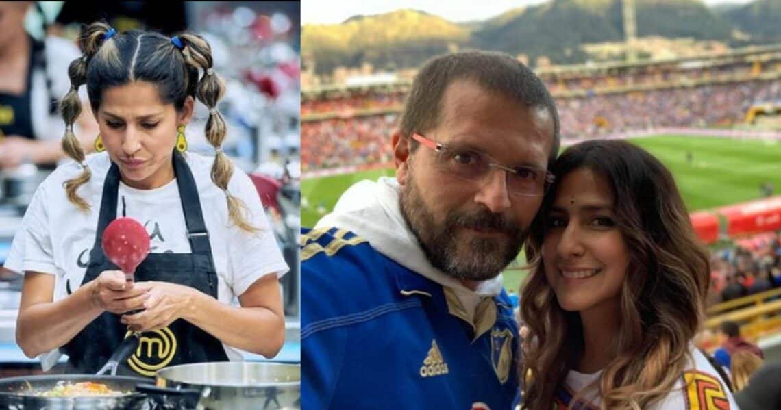 Aida Bossa y Julio César Herrera se enamoraron en una escuela de interpretación y llevan 16 años casados.