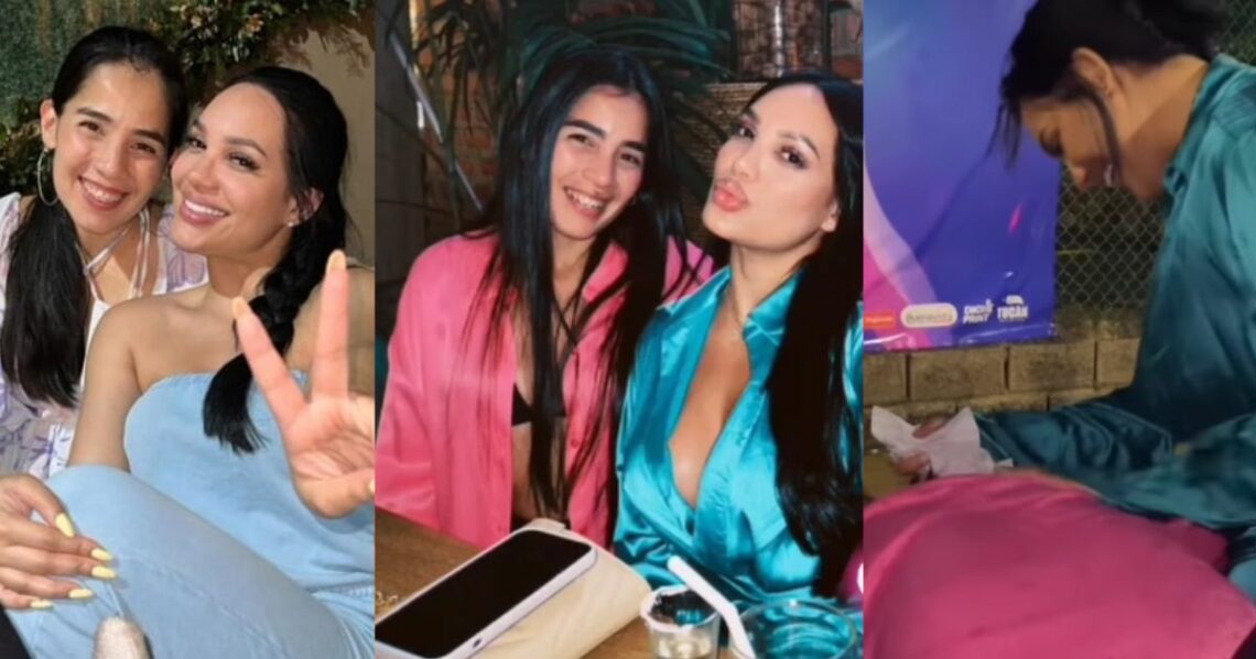 Andrea Valdiri salió de fiesta con su suegra, pero se pasaron de copas