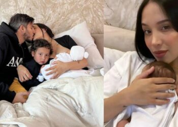 Luisa Fernanda W se derritió a sus seguidores con una tierna fotografía junto a Domenic
